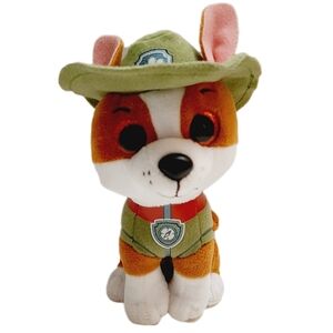 🍒 TY Beanie Baby 6" Paw Patrol Tracker Chihuahua Dog Plush Soft Kids Toy